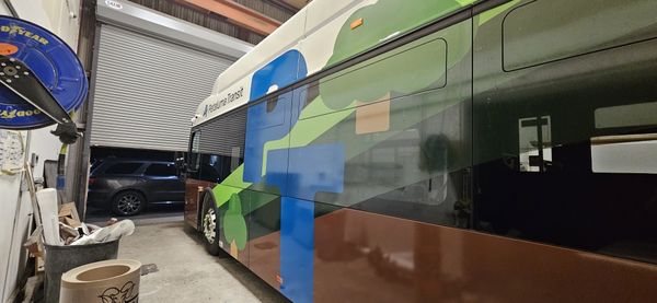 No Job too Big! - We can wrap Buses too! No Job too Big! - We can wrap Buses too!