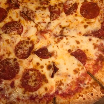 Bono's Pizza & Subs - a pepperoni pizza - Pizza Near Me - Richmond, Virginia