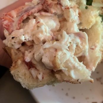 Neptune Oyster - So much meat in my lobster roll!  so beautiful - Seafood Near Me - Boston, Massachusetts