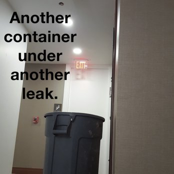 Brookland Press - If it rains, tenants have to put a container under this leak because management refuses to repair it. Now there's MOLD on the ceiling! - Apartments Near Me - Washington, DC, District of Columbia