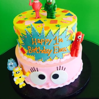 Tasteful Cakes - Eloras first birthday cake yo gabba gabba theme! - Desserts Near Me - Corona, California Tasteful Cakes - Eloras first birthday cake yo gabba gabba theme! - Desserts Near Me - Corona, California