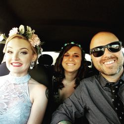 Boss Transportation - Transporting the lovely bride and her maid of honor to the wedding! Always an honor.