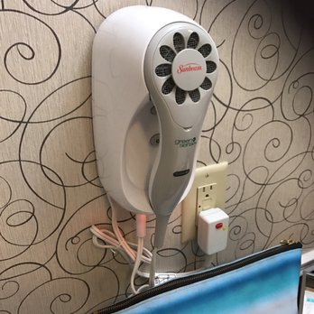 Chocksett Inn - This is what they call a blow dryer. Pack your own - Hotels Near Me - Sterling, Massachusetts