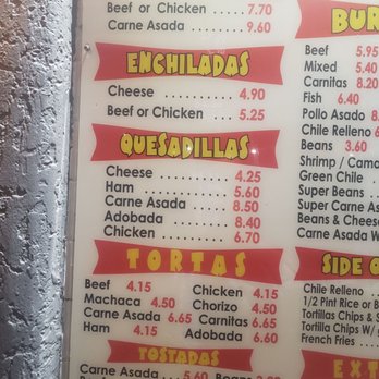 Rolberto's - Menue - Mexican Near Me - Phoenix, Arizona
