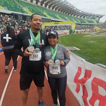 Eugene Marathon - On Hayward Field after the 1/2 - Races & Competitions Near Me - Eugene, Oregon
