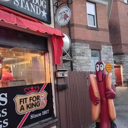 Jack's Hot Dog Stand - Classic cute mascot