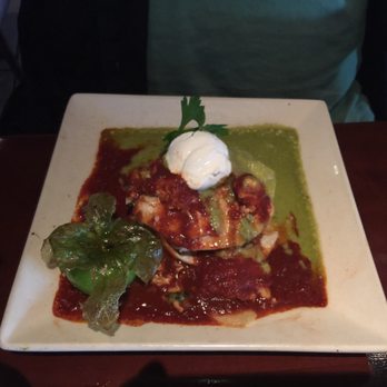 Yard House - Chicken enchilada stack - New American Near Me - Denver, Colorado