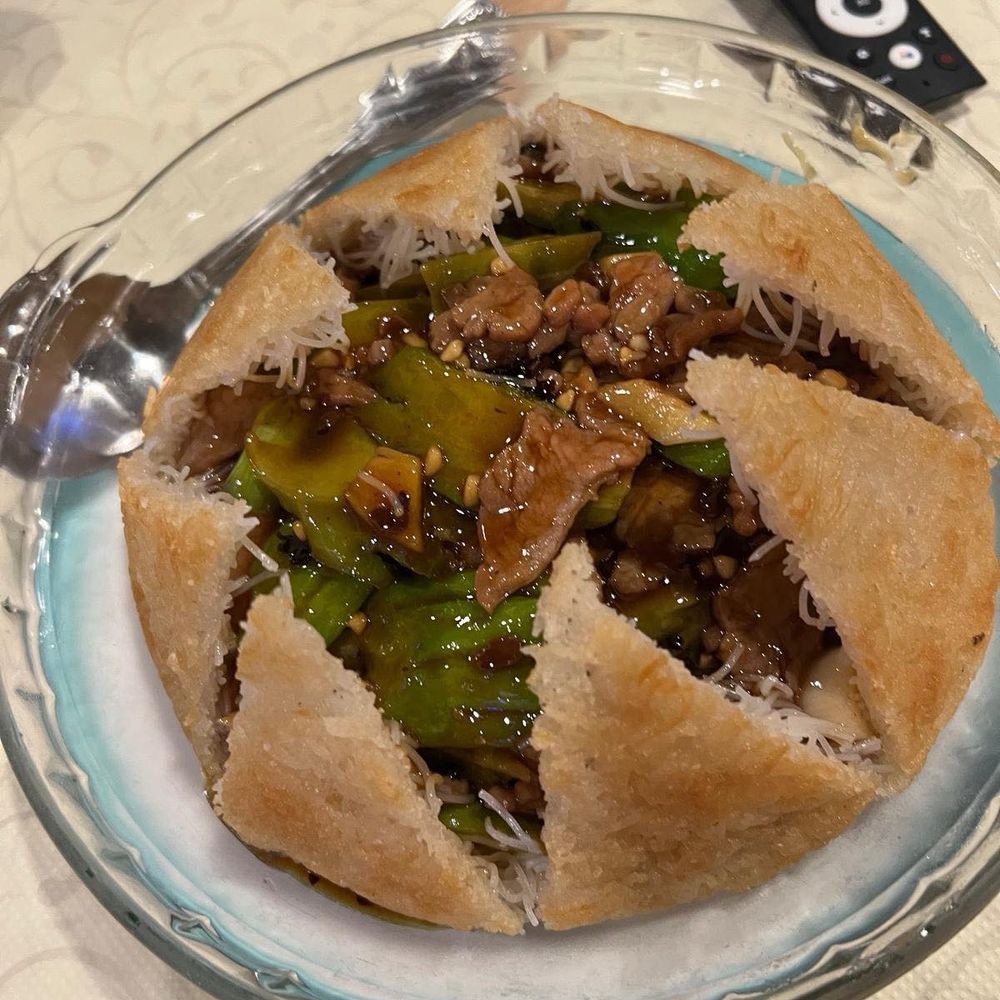 Kirin Chinese Fusion - Beef with fried rice noodles - Dim Sum Near Me - Mountain View, California
