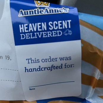 Auntie Anne's - a bag of bread - Pretzels Near Me - Chicago, Illinois Auntie Anne's - a bag of bread - Pretzels Near Me - Chicago, Illinois