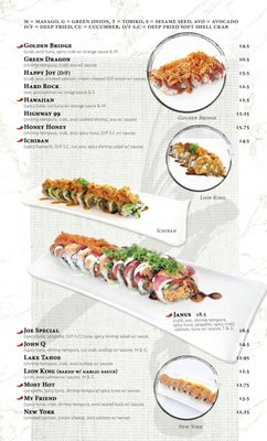 Menu photo 1 Sushi Ichiban Yuba City, CA Menu photo 1 Sushi Ichiban Yuba City, CA