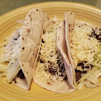 Mi Casa - No onions and cilantro.. my fault for ordering beef. Thought these were the only option but there is a steak trio on the menus next page. - Mexican Near Me - Lawrenceville, Georgia