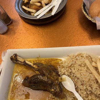 Merguez Restaurant - Lamb tagine and Chicken Tagine  Food was good and reasonably priced - Moroccan Near Me - Orlando, Florida