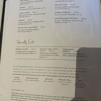 Ruth's Chris Steak House - Menu - Steakhouses Near Me - Orlando, Florida Ruth's Chris Steak House - Menu - Steakhouses Near Me - Orlando, Florida