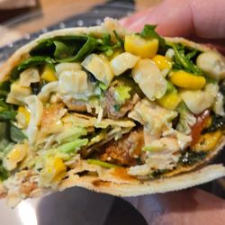 Piada Italian Street Food - Piada wrap with crispy chicken