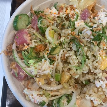 Pokenoya - Regular Poke Bowl (3 Fish) - Seafood Near Me - Irvine, California