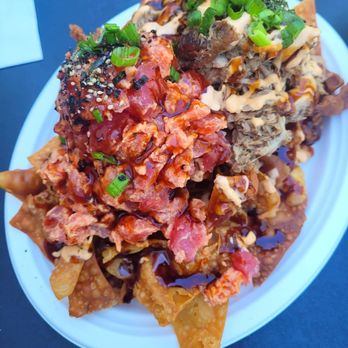 Grind Wit Tryz - Hawaiian nachos - Filipino Near Me - Portland, Oregon