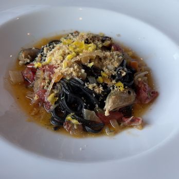 Allora - Squid ink pasta - Wine Bars Near Me - Sacramento, California Allora - Squid ink pasta - Wine Bars Near Me - Sacramento, California