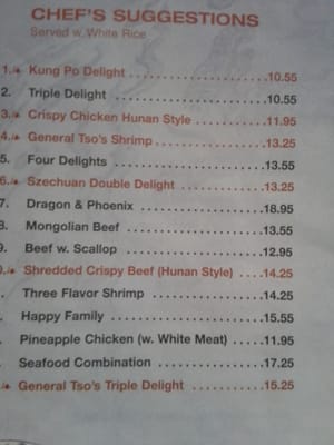 Menu photo 4 China Inn Westminster, MD