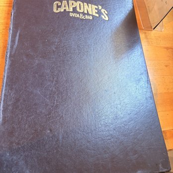 Capone's Oven & Bar - Menu - Pizza Near Me - Houston, Texas