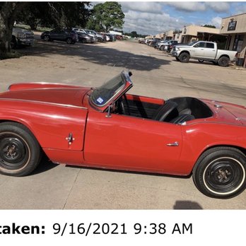 Space City Automotive - 1964 Triumph Spitfire - Towing Near Me - Houston, Texas Space City Automotive - 1964 Triumph Spitfire - Towing Near Me - Houston, Texas