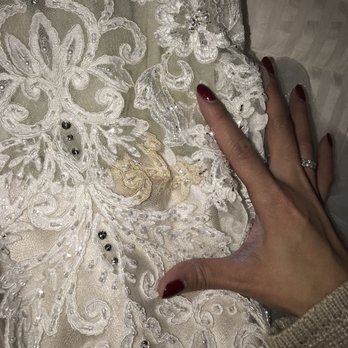 Fashion Cleaners - Before pic of the stain on my wedding dress. - Laundry Services Near Me - Houston, Texas Fashion Cleaners - Before pic of the stain on my wedding dress. - Laundry Services Near Me - Houston, Texas