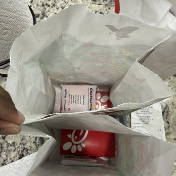 Chick-fil-A - Missing French fries. - Fast Food Near Me - Pensacola, Florida