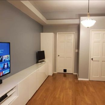 IKEA - 17 ft of cabinets. I love they had glass tops to protect cabinet tops and multiple door styles to match your taste. - Home Decor Near Me - Burbank, California