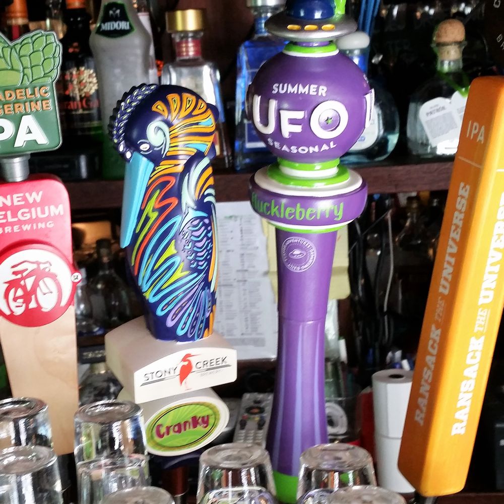 Four of the eight taps - July, 2017.