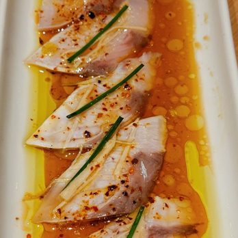 Bamboo Sushi - Hamachi Carpaccio - Sushi Bars Near Me - Seattle, Washington Bamboo Sushi - Hamachi Carpaccio - Sushi Bars Near Me - Seattle, Washington