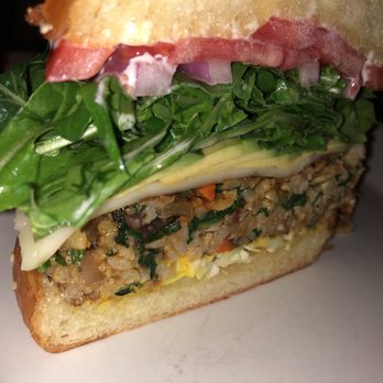 R+D Kitchen - VEGGIE BURGER - New American Near Me - Santa Monica, California R+D Kitchen - VEGGIE BURGER - New American Near Me - Santa Monica, California