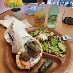 Gyro Conbo with beef+lamb Gyro Conbo with beef+lamb
