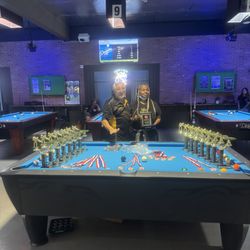 Socal USA Pool League - Arnold and Tonya again.