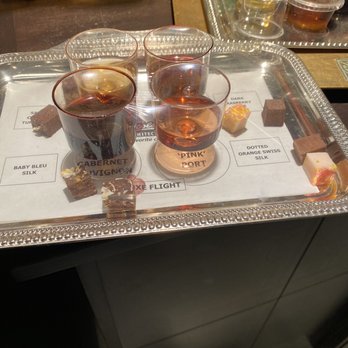 The Chocolate Architect - Sample wine flight and choc pairing - Chocolatiers & Shops Near Me - Folsom, California
