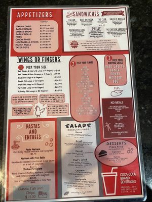 Menu photo 5 Galla's Pizza Atlanta, GA