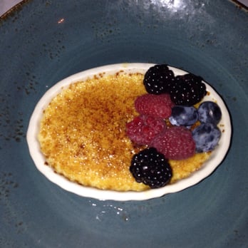 Ostra - Creme brûlée - New American Near Me - San Antonio, Texas