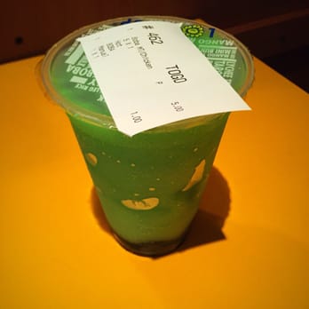 Lollicup - Green Apple Slush w/ Boba - Coffee & Tea Near Me - Irvine, California Lollicup - Green Apple Slush w/ Boba - Coffee & Tea Near Me - Irvine, California