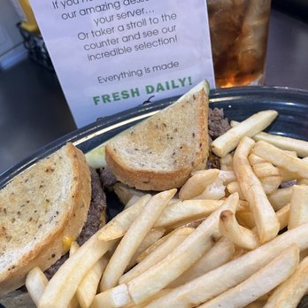 Catering By Scott - Patty melt on rye with fries. Yum! - Delis Near Me - Columbus, Ohio Catering By Scott - Patty melt on rye with fries. Yum! - Delis Near Me - Columbus, Ohio