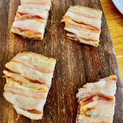 Happy Wine Calle Ocho - Porkbelly toast