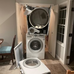 Don's Appliance - The photo is what he left on Friday night at 9:45pm and said he wouldn't be back until Monday????
