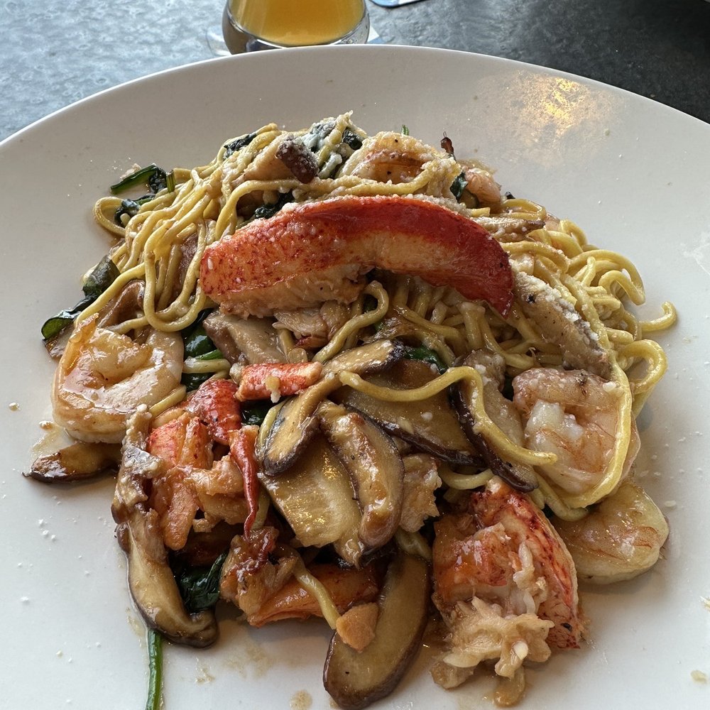 Yard House - Lobster Garlic Noodles! - New American Near Me - Carlsbad, California Yard House - Lobster Garlic Noodles! - New American Near Me - Carlsbad, California