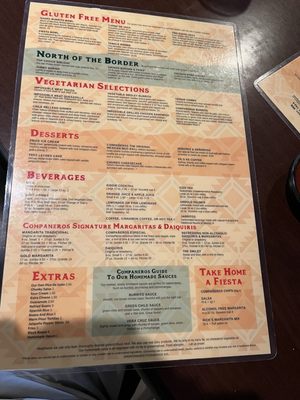 Menu photo 2 Companeros Park Rapids, MN Menu photo 2 Companeros Park Rapids, MN
