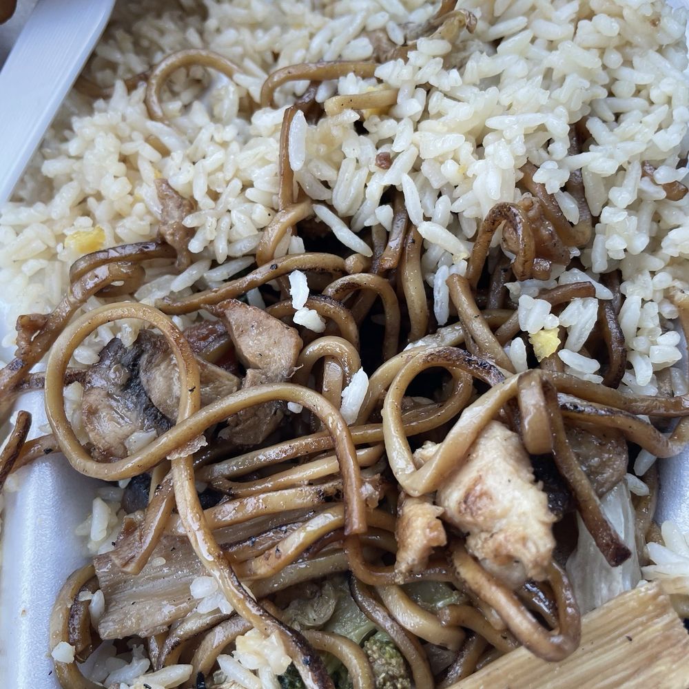 New China Palace - Chicken lo mein (to go)....it tastes and looks the same...disgusting!! - Chinese Near Me - Oak Ridge, Tennessee