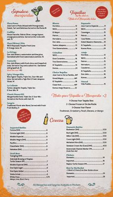 Menu photo 7 Flaco's Mexican Restaurant Naples, FL