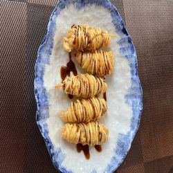 Takeshi Sushi - A6. Potato Shrimp Tempura