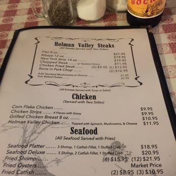 Holman Valley Steakhouse - Shiner Bock and Chicken Fried Steak - Steakhouses Near Me - La Grange, Texas