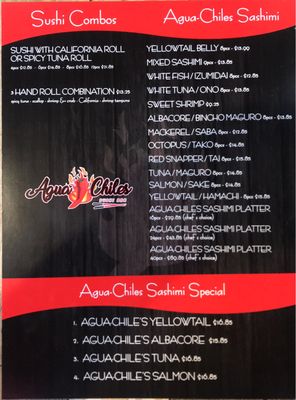 Menu photo 8 Agua Chiles Sushi Bar Northridge, CA