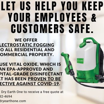Dry Earth One - Coronavirus disinfection services and supply for Greater Houston. Commercial & residential sanitation/cleaning available. Free Quote! - Home Cleaning Near Me - Huffman, Texas Dry Earth One - Coronavirus disinfection services and supply for Greater Houston. Commercial & residential sanitation/cleaning available. Free Quote! - Home Cleaning Near Me - Huffman, Texas