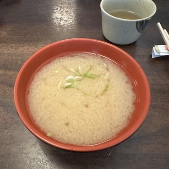 Akagi Restaurant - Miso soup - Japanese Near Me - San Bruno, California Akagi Restaurant - Miso soup - Japanese Near Me - San Bruno, California