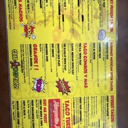 Grab N Go Tacos - New Caney - Menu2