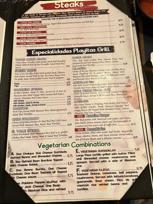 Menu photo 1 Las Playitas Heber Springs, AR